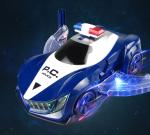 360 Rotation Electric Police Car Vehicle LED Music Kids Educational Toys