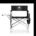 Promotional Folding Lightweight Aluminum Dining Director Chair Adjustable