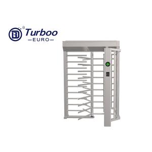 China SUS304 24V Full Height Turnstile RFID Facial Barcode Recognition on sale