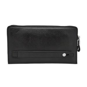 Wholesale Black Genuine Leather Wallet Men Slim Long Purse WA29 from china suppliers
