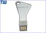 Triangle Stainless Key 4GB Thumb Drive Free USB Protection Cap
