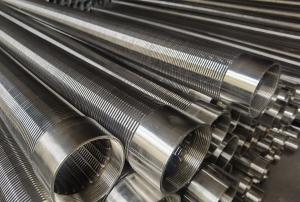 Wholesale Welded Stainless Steel Continuous Slot Screen For Water Well Drilling from china suppliers