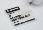 OEM ODM Washable Silicone Rubber Labels Embossed PVC Badge Patch