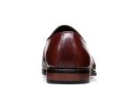 Classic Mens Leather Loafers Stitching Handmade Suede Leather Dress Shoes For