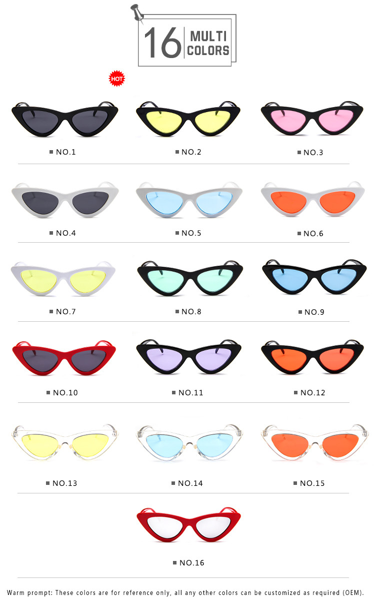 Butterfly Cat Eye Frame Glasses Trendy Street Style Hot Sale Sunglasses