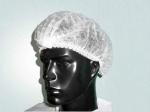 21" Inches 12GSM Disposable Non Woven PP Clip Strip Bouffant Hairnet Mob Cap