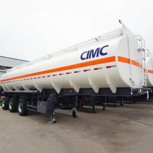 Wholesale 4 Axles 54000 Litres Fuel Oil Fuel Gasoline Tanker Trailer from china suppliers