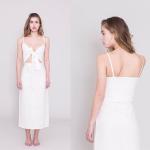 Factory Wholesale Pure 100% Linen Maxi Dress Women