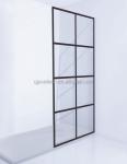 Customized Logo Elegant Design Single French Shower Door for Bathroom or Living