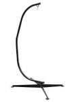 Outdoor Bedroom Modern Style Durable C Metal Frame Swing Chair Stand for Living