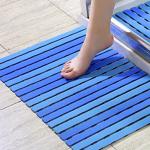 60CM*150CM Anti Slip PVC Floor Mat Open Strip Non Slip Drainage Mat