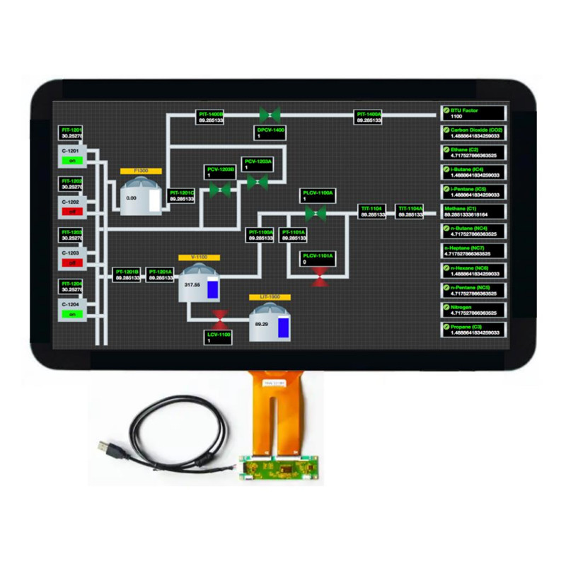 21.5 Inch TFT LCD Display FHD 1920*1080 Resolution LVDS Sunlight Readable