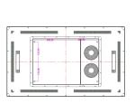 IP67 Waterproof Outdoor Led Display Boards UV Protection IK10 Rated 100V-240V