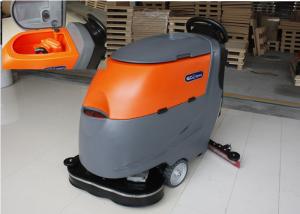 China Dual Brushes Industrial Tile Floor Cleaning Machines Ametek Suction Motor on sale