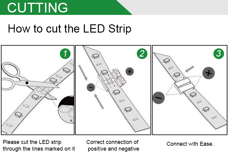 60W Button Cell Led Motion Sensor 5050smd Movement Sensor Led Strip