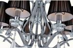 Modern Kichler chandelier with Black White Lampshade (WH-Mi-52)