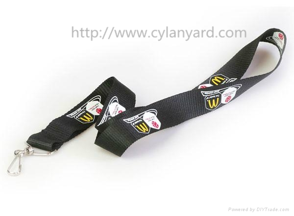 printed card badge lanyard