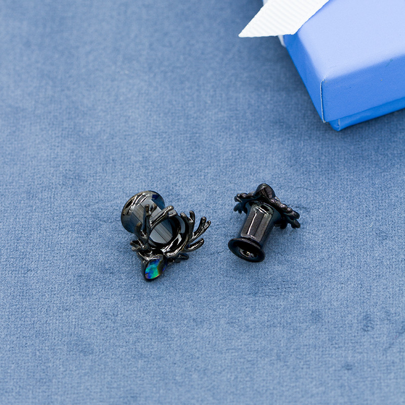 5mm Stainless Steel Ear Plug Tunnels