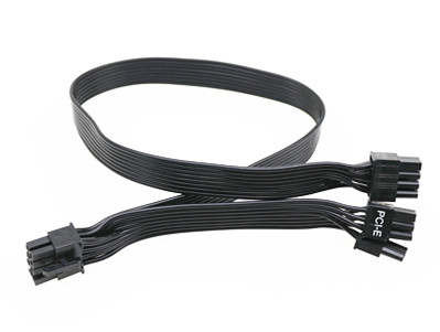 High Grade Power Supply Modular Cable Kit,Individual cable kit(Black) 530mm