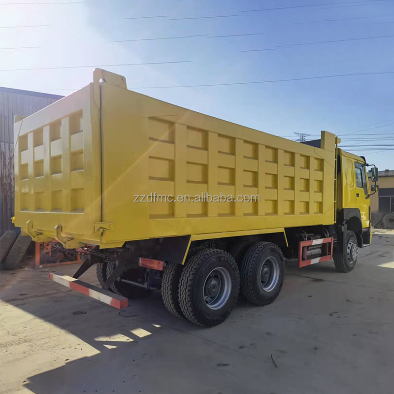 Powerful HOWO 6x4 430hp Tipper Truck with 19CBM BOX and Fuel Tank Capacity 300-400L