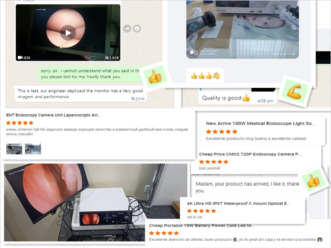Veterinary Video Rigid and flexible endoscope with Gastroscope Medical Endoscope Camera