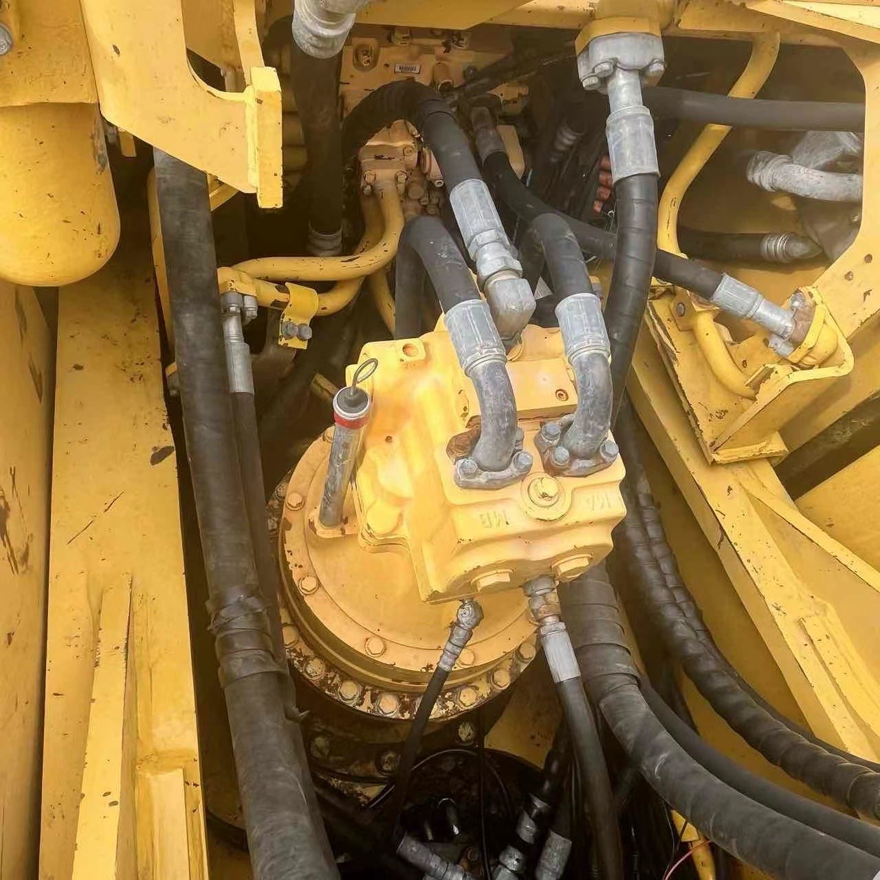Original Komatsu PC460 Used Crawler Excavators 2.1m3 Bucket Capacity In Stock