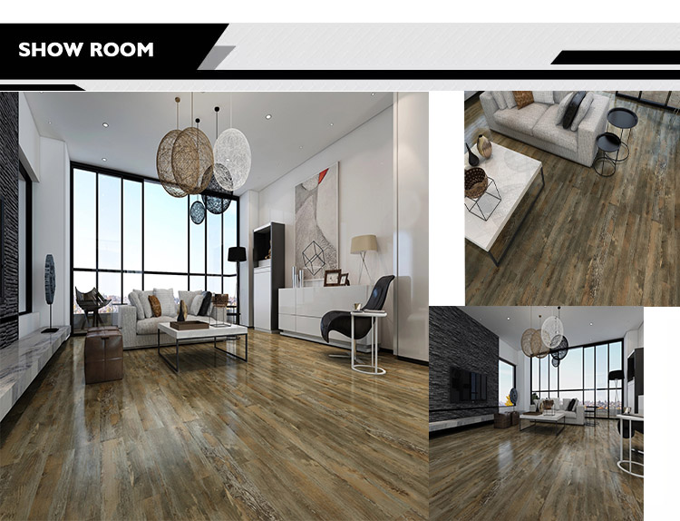 CE Certified 100% Waterproof Flooring Vinyl/PVC/Lvt Flooring LVT Plank Eir Surface 100% Virgin Non-Slip