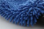 Blue color microfiber plush chenille car cleaning detailing house cleaning wash