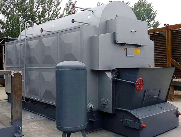 Large High Efficiency Hot Water Boiler Stable Running Wood Chip Fired Powerful