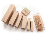 DIY Logo Vintage Craft Packaging Box Kraft Paper Drawer Gift Box