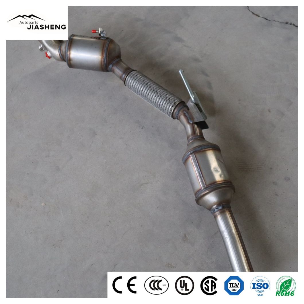 17 Volkswagen Jetta Auto Parts Euro 5 Catalyst Exhaust System Auto Catalytic Converter