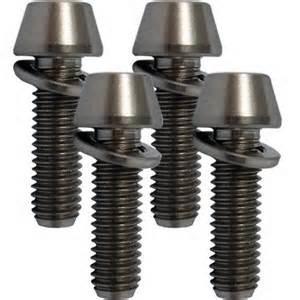 Wholesale RockBros Titanium Race Parts Ti Bike Bolts Conical Head Washer Thomson from china suppliers