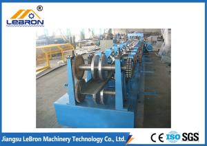 Wholesale Blue Color C Z Purlin Roll Forming Machine No.45 Steel Coated With Chromed Treatment from china suppliers