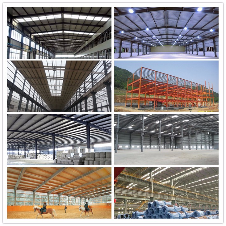 Prefabricated Workshop Warehouse Structural Building Hangar Workshop House Cheap Prefab Portable Hall Steel Structure low Prices