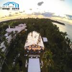 700 People Clear Outdoor Wedding Tent , Huge Wedding Party Tent Canopy