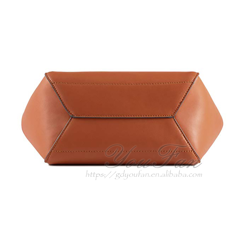 Premium Tote Shoulder Bag vegan leather bucket bag