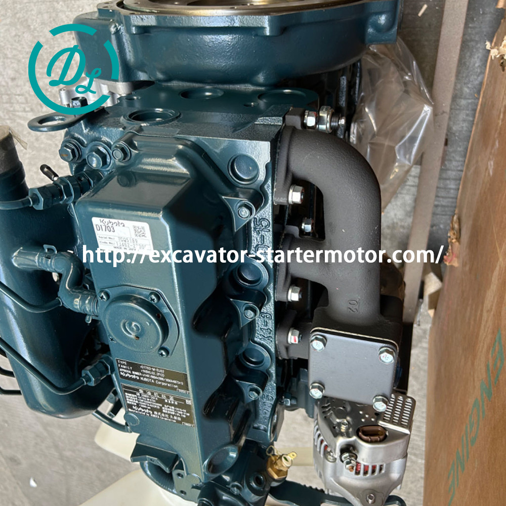 Kubota D1703-M-ES07 Diesel Engine 1J462-2300 20.7KW/2250rpm U35