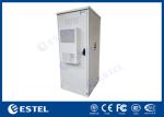 Integrated Steel Powder Coating Outdoor Telecom Cabinets With Air Conditioner