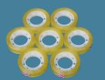 50m Strong Adhesive BOPP Stationery Tape Yellowish Environment Protection
