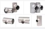 Manufacturer Grade2 Titanium tee for titanium pipe fittings Connector