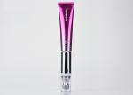 Colorful 15ml HDPE Vibration Soft Eye Cream Cosmetic Tube Silk Screen Printing