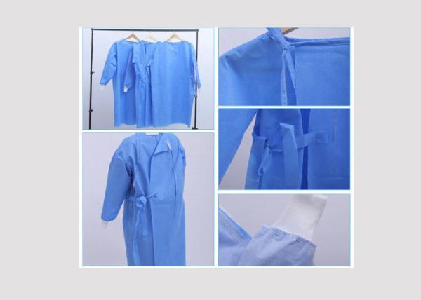 Waterproof DDisposable Surgical Gown Reinforced S-3XL For Medical Safety