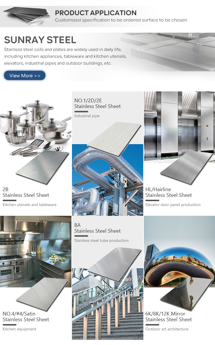 J1 J2 J3 201 Stainless Steel Plate 0.5 Mm Thick Stainless Steel Sheet