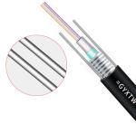 Outdoor Duct GYXTW Cable 2-24 Cores G652D SM PE jacket Centroltube Aerial