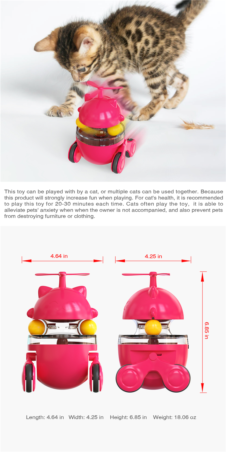 New Product Hot Sale Pet Toy Interactive Cat Play Sports Multifunctional Toy