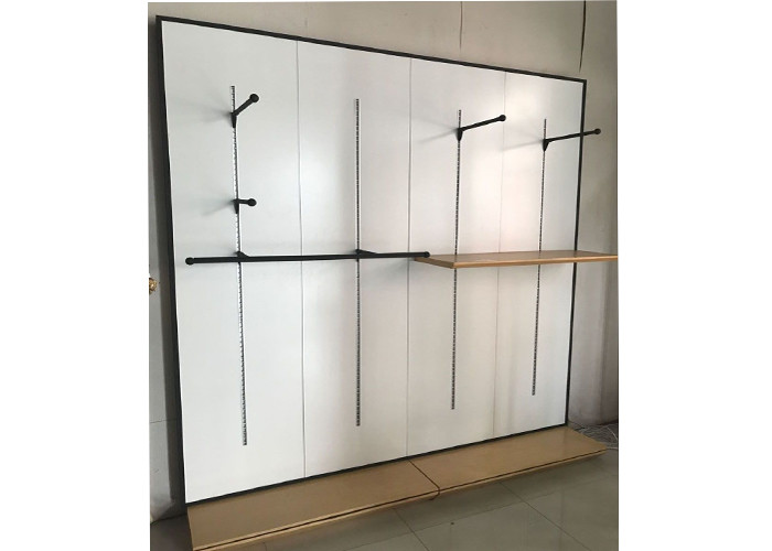 High Grade Lightweight Wall Mounted Display Racks Space Saving For Retail Store