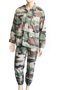 Wholesale Functional French Military Uniform Collared Jacket and Trousers for Outdoor Activities from china suppliers