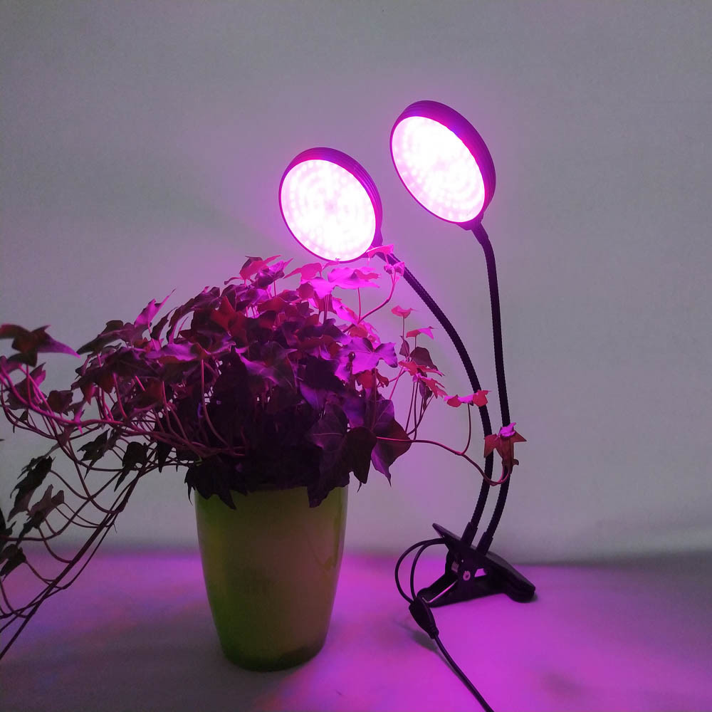 Flexible Clip On Fitolampy Timer Dimmable LED Plant Grow Light