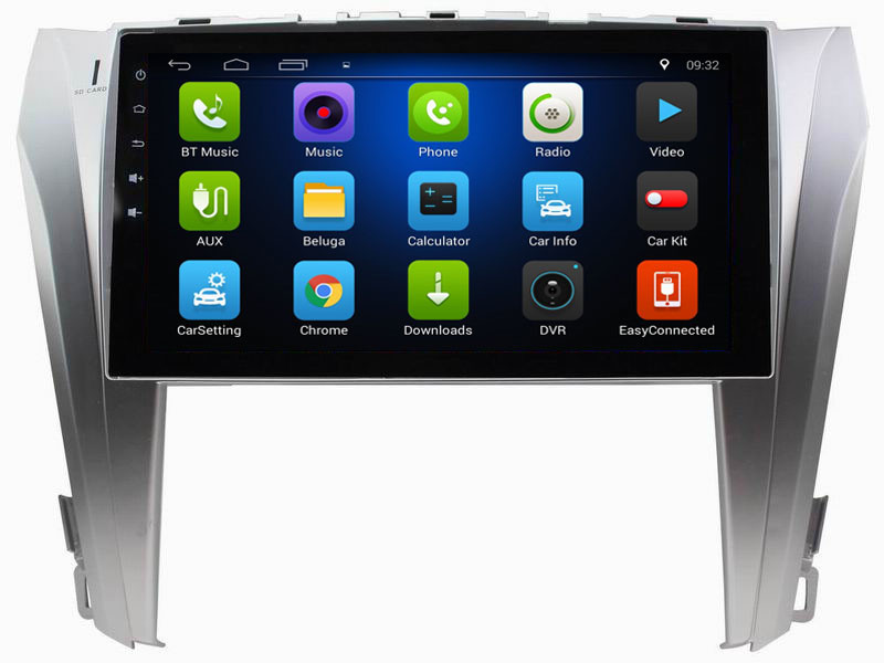 Ouchuangbo car multimedia stereo radio for Toyota Camry 2014-2015 with USB SWC 1080P Video bluetooth android 8.1 system