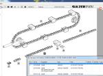 Conveyor Chain Weaving Loom Spare Parts Different Width Customzied Length